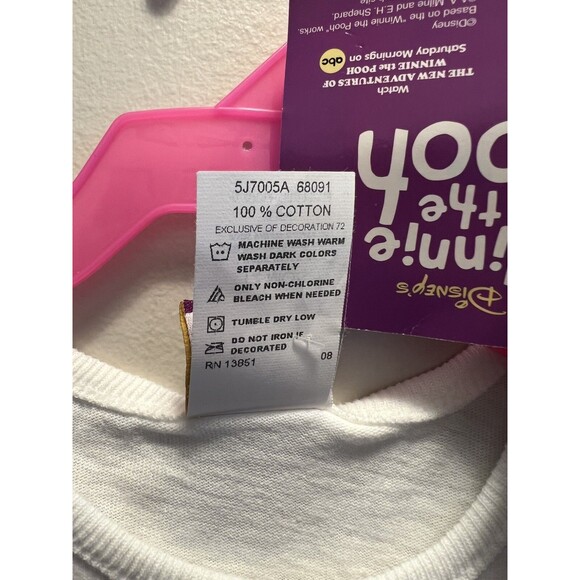 Vintage Winnie The Pooh Spring/Summer Knit Dress Size 12 Months NWT - Picture 5 of 14